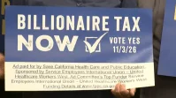 Hospital Workers ‘Die’ to Rally Support for California Billionaire Tax